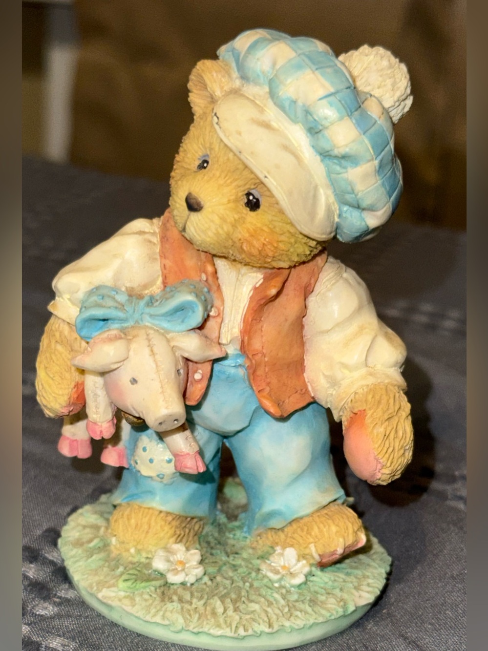 Cherished Teddies – Tom, Tom the Piper’s Son-“Wherever You Go, I’ll Follow”